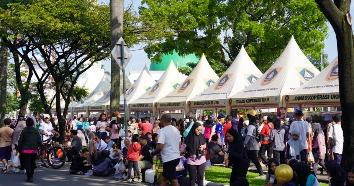 Rudy Susmanto Hidupkan CFD Tegar Beriman, UMKM Kebanjiran Pembeli di Minggu Pagi