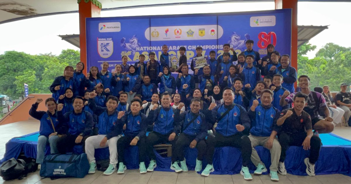 Garuda Gemilang Juara Umum Karate KASAL Cup V 2026, Borong 28 Emas di GOR Ciracas