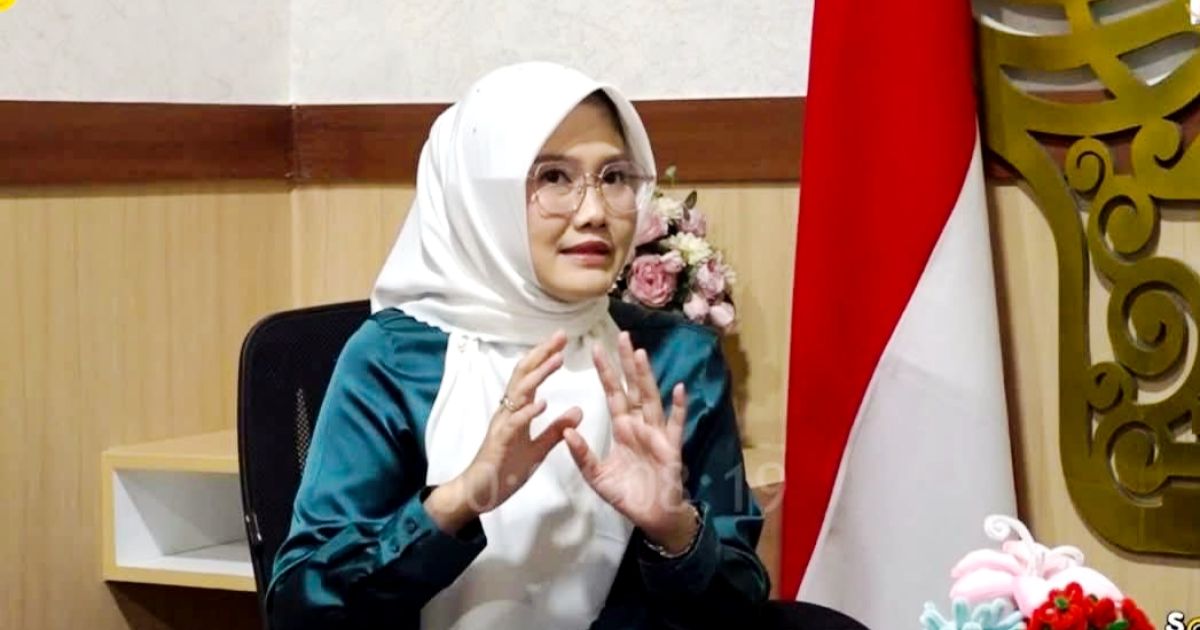 Kepala Dinas Pariwisata dan Ekonomi Kreatif Kabupaten Bogor, Ria Marlisa