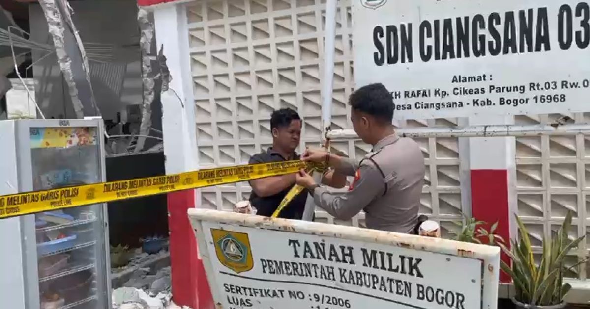 Kondisi kerusakan SDN Ciangana