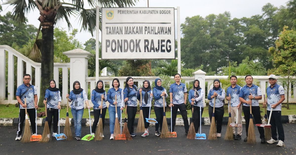 Lapas Cibinong Gelar Bakti Sosial di TMP Pondok Rajeg, Peringati Hari Bakti Pemasyarakatan ke-62