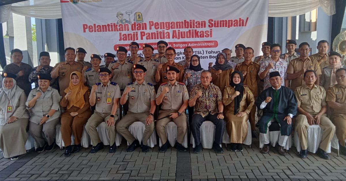 BPN Bogor II Gaspol PTSL 2026, 9.000 Sertifikat Tanah Ditarget Rampung