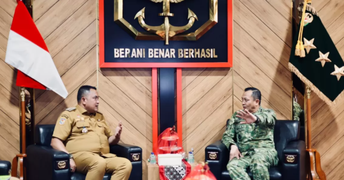Rudy Susmanto Perkuat Sinergi dengan TNI, Kunjungi Markas Kopassus di Cijantung