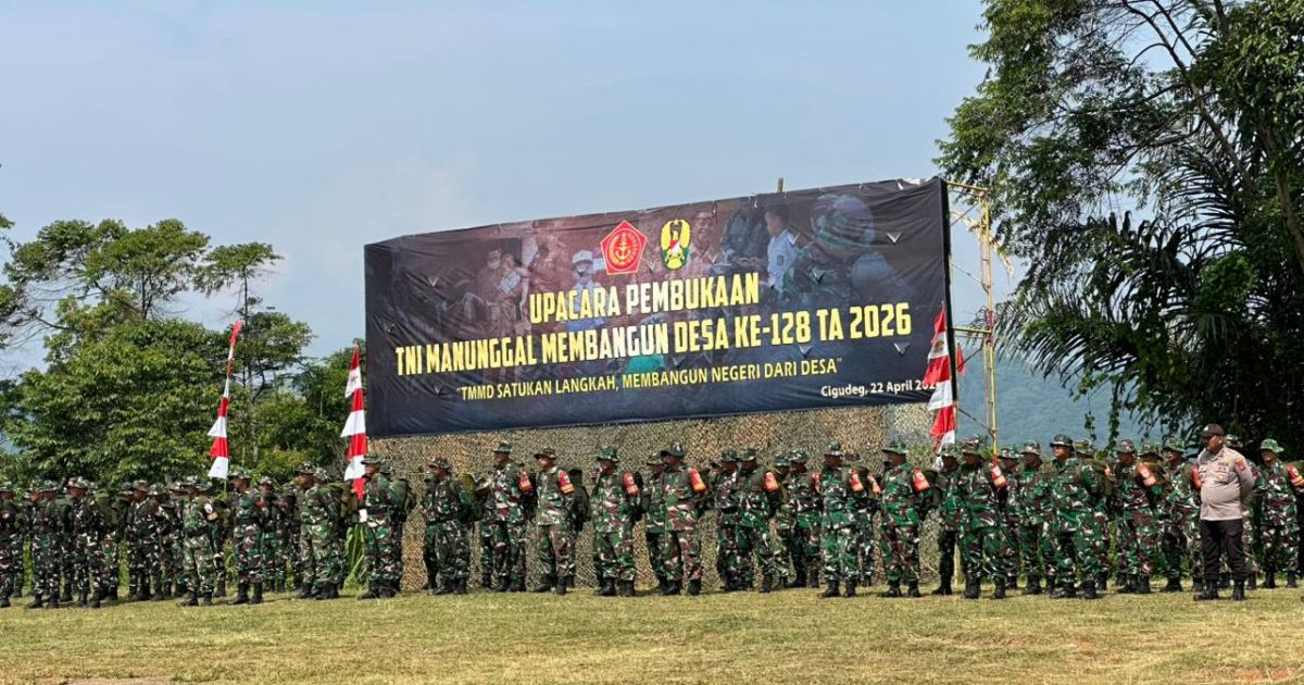 TMMD ke-128 di Cigudeg, Pemkab Bogor dan TNI Genjot Infrastruktur Desa