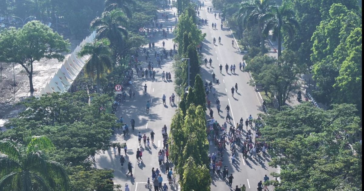 Car Free Day (CFD) Tegar Beriman