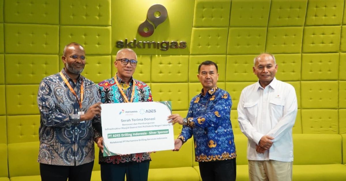 Djoko Siswanto Apresiasi Donasi PT PDSI dan ADES untuk Rekonstruksi Masjid di Kampus Universitas Indonesia