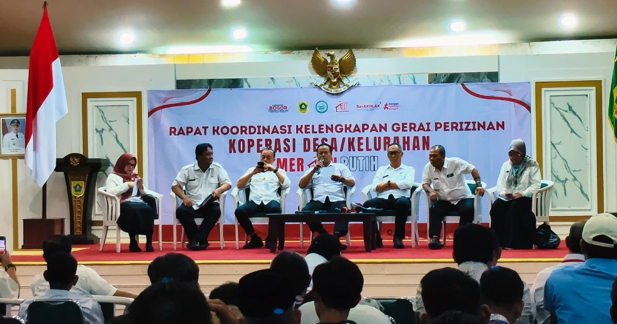 Pemkab Bogor Genjot Percepatan KDKMP, 134 Titik Sudah Berjalan, Target Rampung Agustus