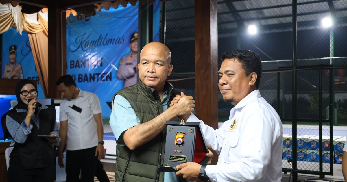 Kapolda dan Kamtibmas Jalin Silaturahmi Dengan PWI Banten