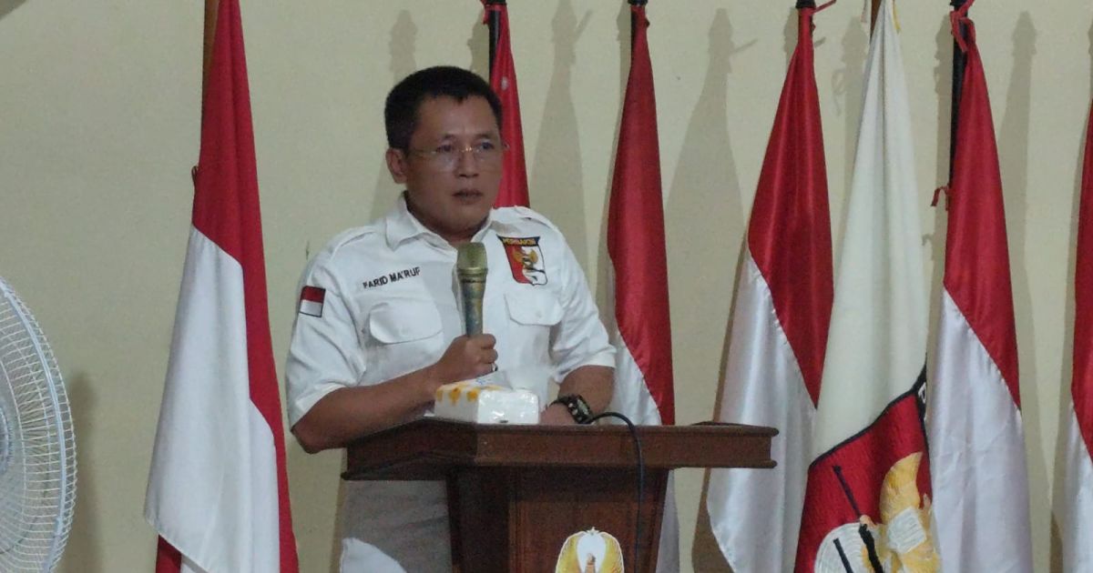 Ketua Persatuan Menembak Indonesia (Perbakin) Kabupaten Bogor, Farid Marup,