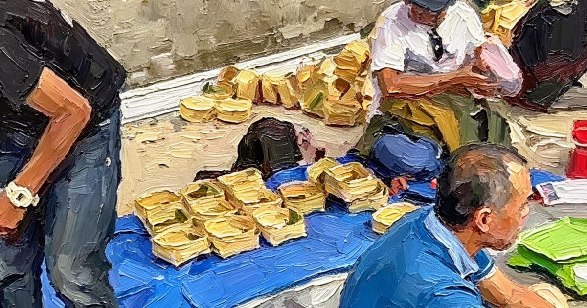 Nampak lebih indah ketika daging qurban tanpa wadah plasik