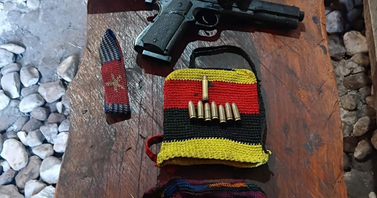 Tim Patroli Pengintaian Koops TNI Habema Berhasil Mengamankan Senjata Api Campuran di Distrik Wame