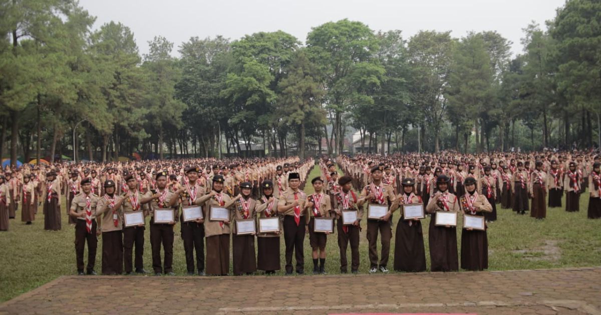 Tapakan Pramuka Garuda 2026 Jadi Kawah Candradimuka Generasi Muda Kabupaten Bogor