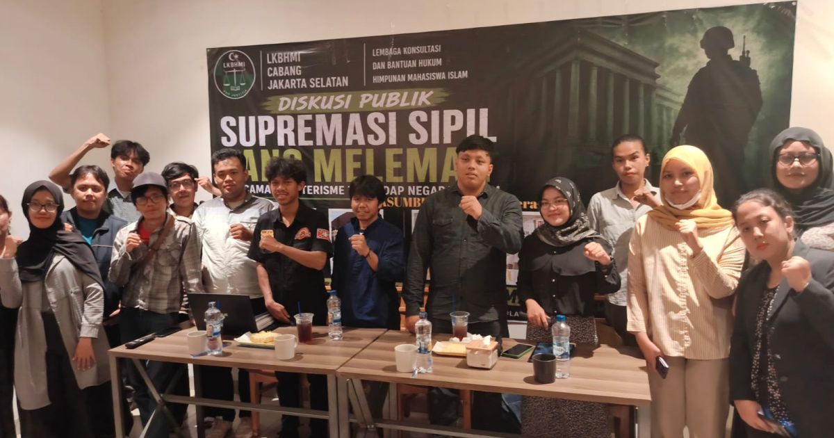 Diskusi Publik Soroti Melemahnya Supremasi Sipil dan Ancaman Militerisme terhadap Negara Hukum