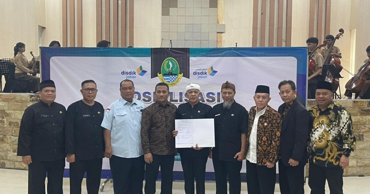 KCD Wilayah 1 Kabupaten Bogor Sosialisasikan SPMB 2026/2027 di SMKN 2 Cibinong