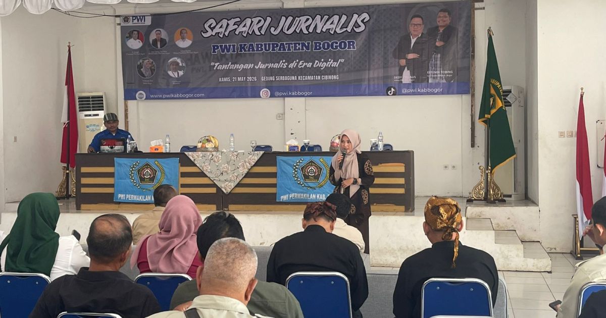BNN Kabupaten Bogor Sosialisasikan Bahaya Narkoba di Safari Jurnalis PWI 2026