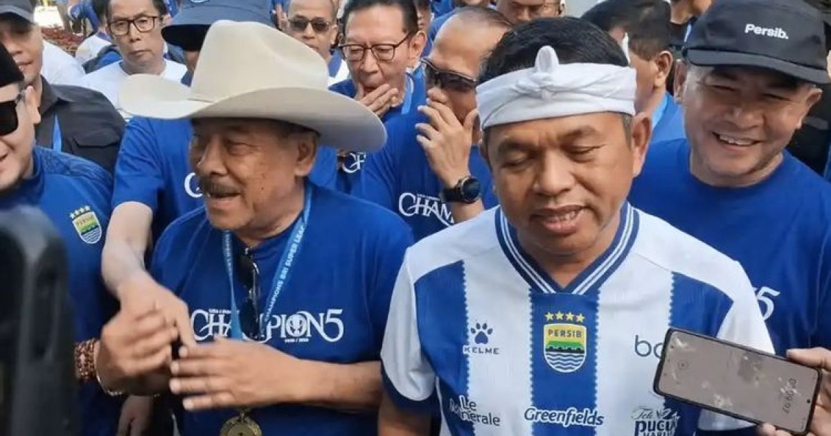 Persib Juara, Dedi Mulyadi Bonus Rp1 Miliar