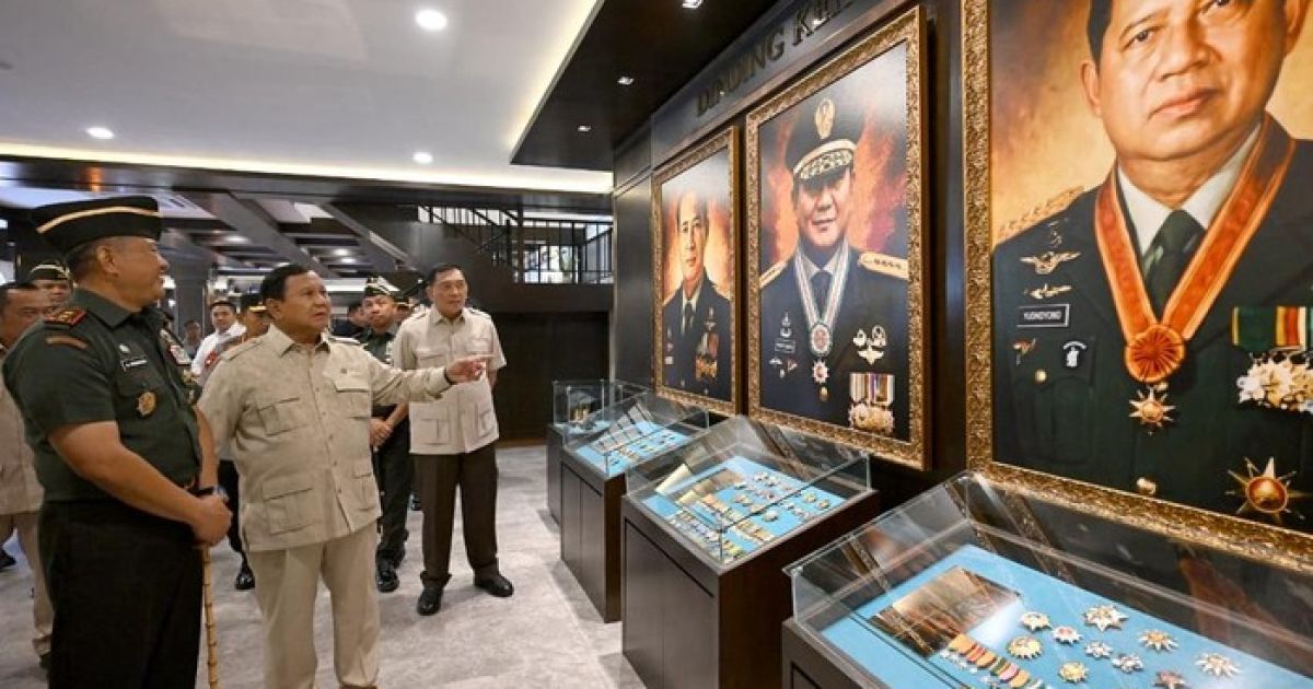 Prabowo Resmikan Museum dan Perpustakaan Seskoad, Jejak Lahirnya Para Pemimpin Bangsa