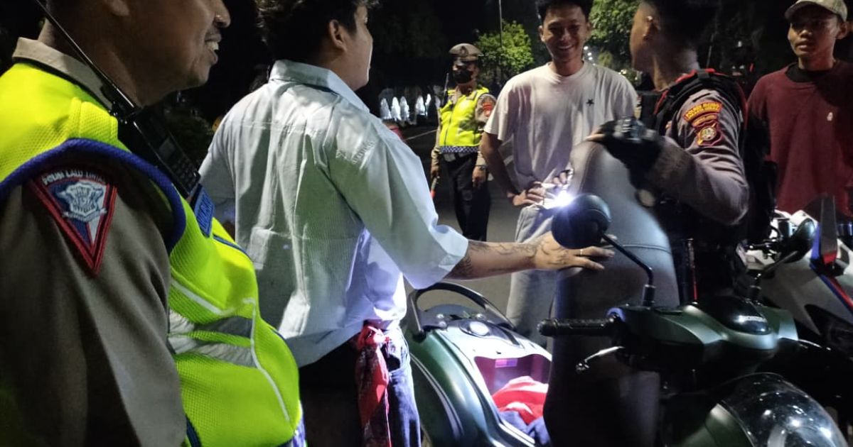 Kapolres Metro Jakarta Utara Pimpin Patroli KRYD Saat Malam Takbiran Iduladha