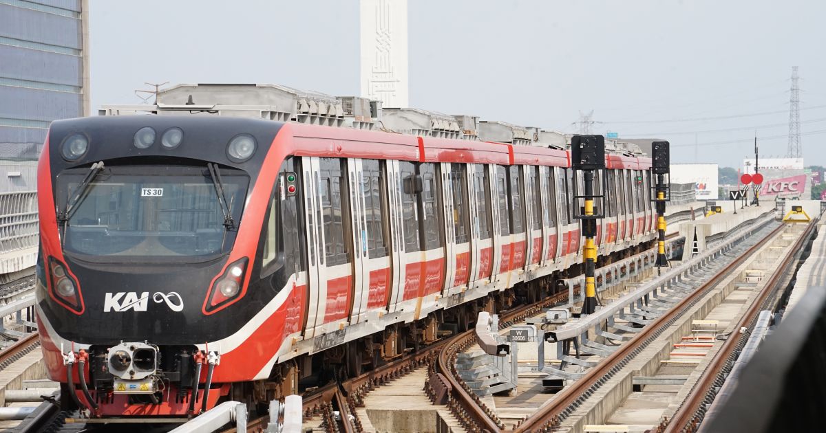 KAI Kaji Perpanjangan Jalur LRT Jabodebek hingga Bogor