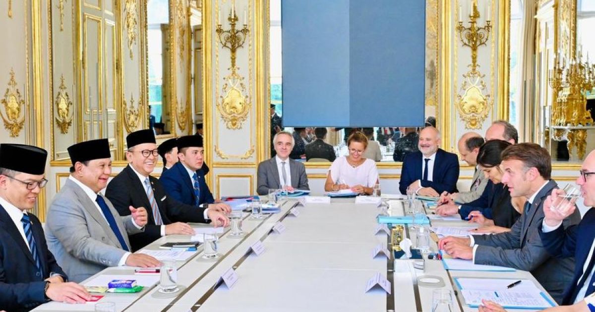 Prabowo dan Emmanuel Macron Bahas Penguatan Kerja Sama Strategis Indonesia-Prancis
