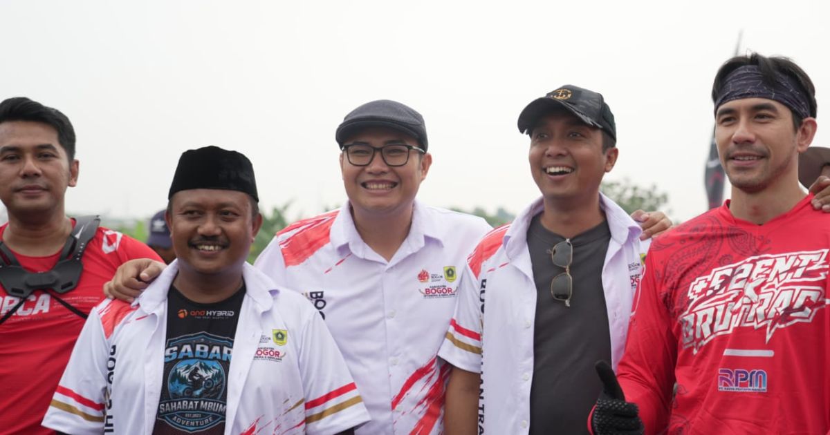 Ketua DPRD Kabupaten Bogor Buka Bogor Hujan Trail Adventure II, Dorong Jadi Agenda Tahunan HJB