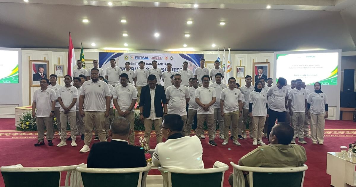Ade Kurniawan Pimpin Asosiasi Futsal Kabupaten Bogor, Targetkan Prestasi Tingkat Nasional