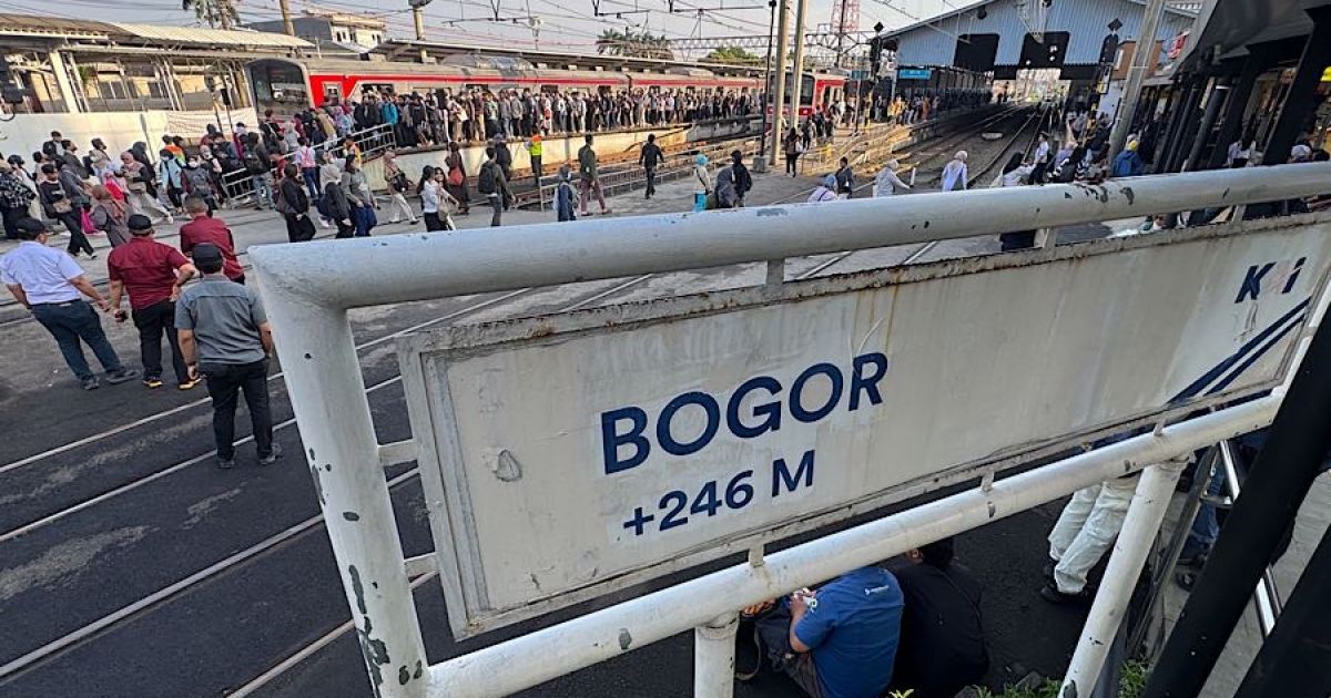 KAI Percepat Pengembangan Peron Stasiun Bogor, Siap Layani KRL 12 Kereta Mulai Juli 2026