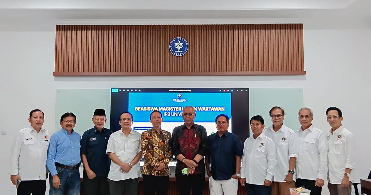 PWI dan IPB Buka Akses Pendidikan Pascasarjana bagi Wartawan