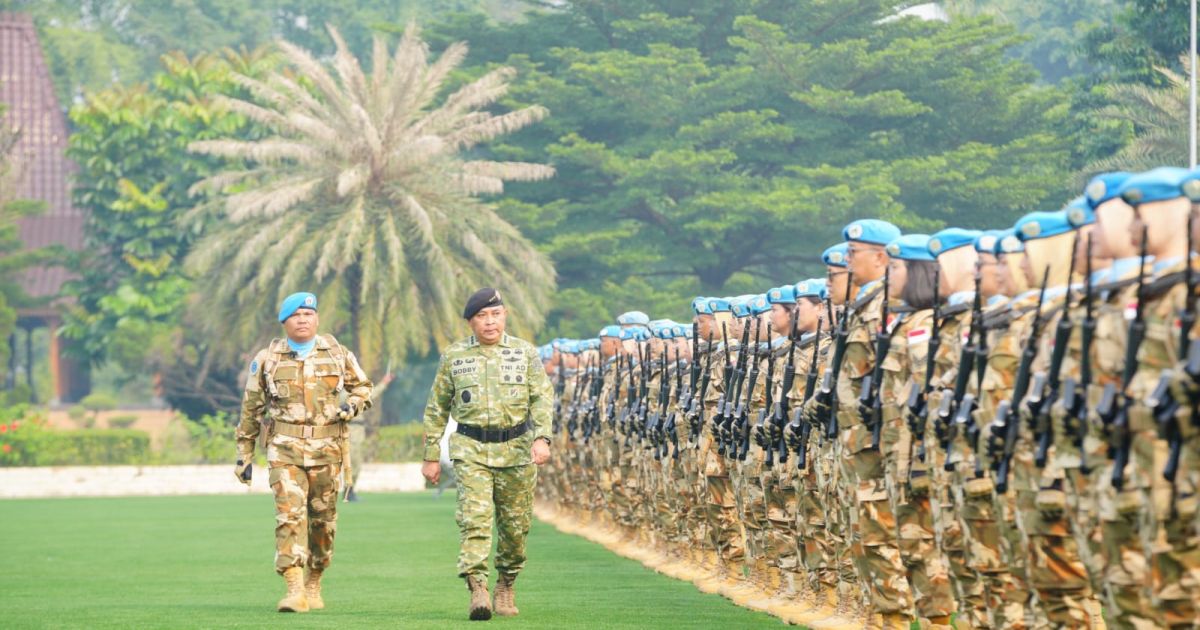 Panglima TNI Sambut Kepulangan Satgas Konga UNIFIL 2025/2026, Raih Penghargaan Misi Kemanusiaan dan Operasi
