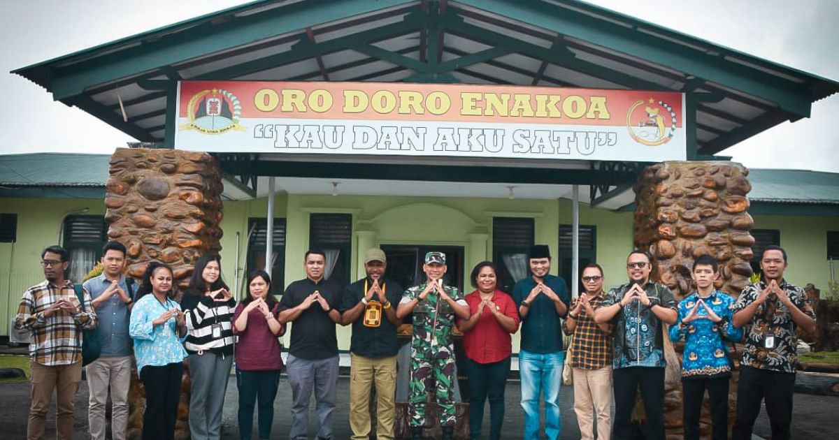 Dandim 1710/Mimika Terima Audiensi Ketua KPU Mimika, Pererat Silaturahmi dan Tingkatkan Sinergitas