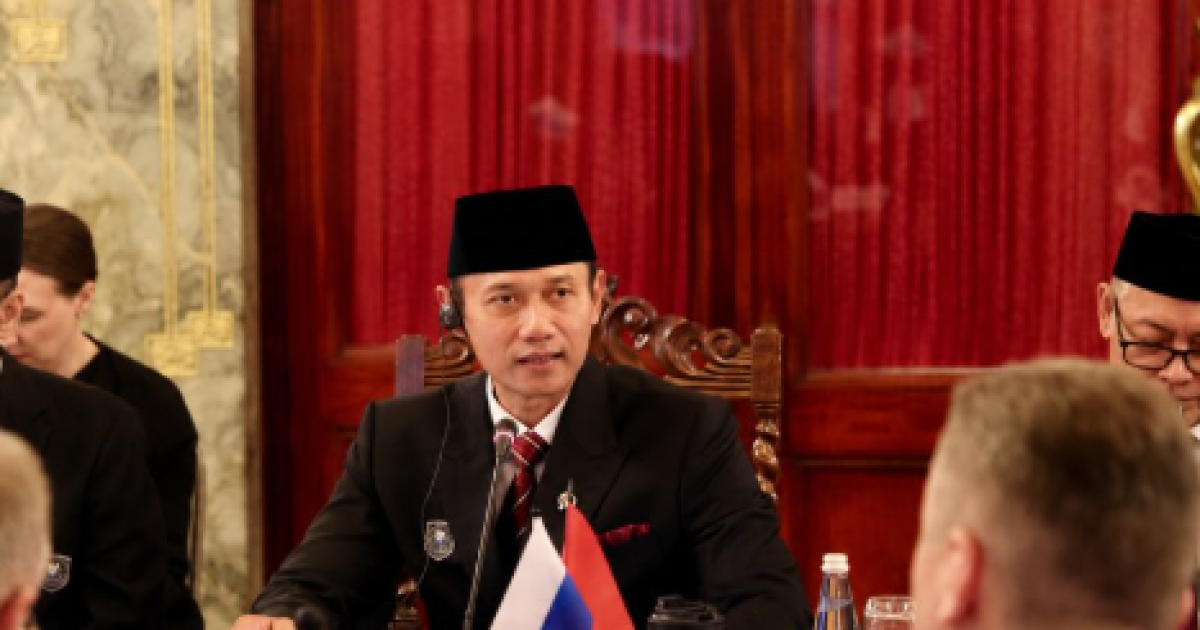 Awali Agenda Kerja di Moskow, Menko AHY Bahas Penguatan Kerja Sama Maritim dengan Rusia