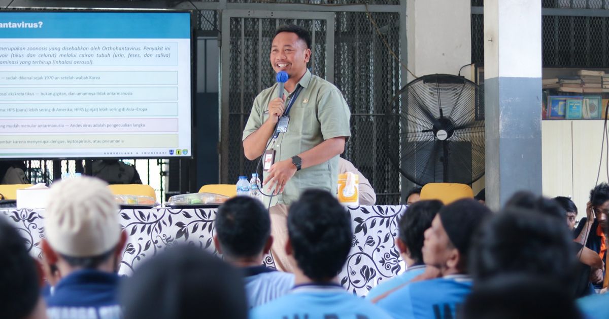 Lapas Cibinong Gandeng Dinkes Kabupaten Bogor Edukasi Pencegahan Hantavirus bagi Warga Binaan