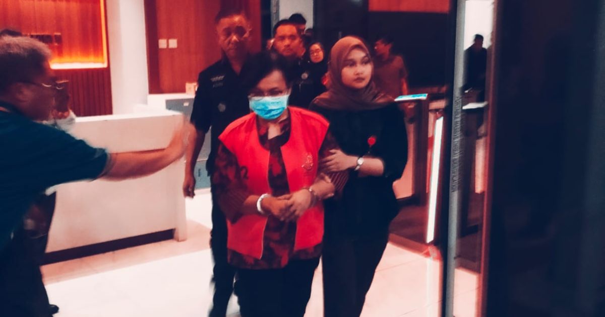 Pengadaan Mesin Jahit Bermasalah, Tersangka DER Masuk Rutan Pondok Bambu.