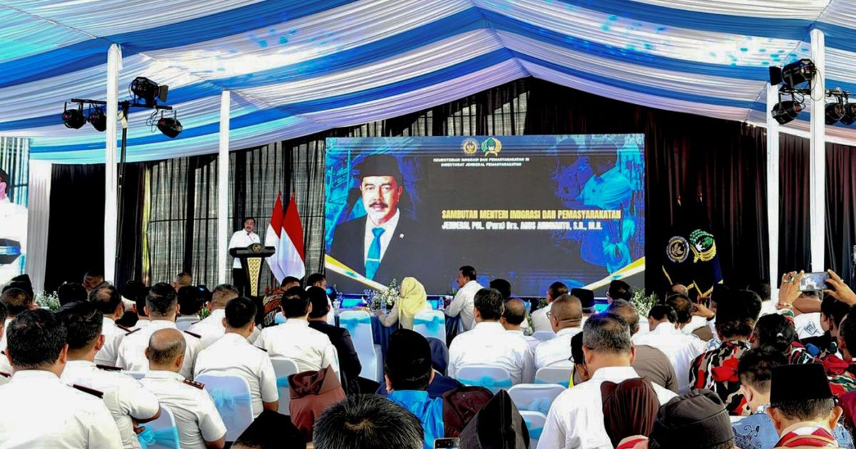Lapas Cibinong Hadiri Peresmian Bedah Rumah di Sukabumi, Hasil Karya Warga Binaan Dukung Pengabdian Sosial