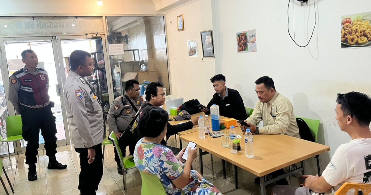 RESPON CEPAT LAYANAN POLISI 110, POLSEK KELAPA GADING TINDAK LANJUTI LAPORAN DUGAAN INTIMIDASI.