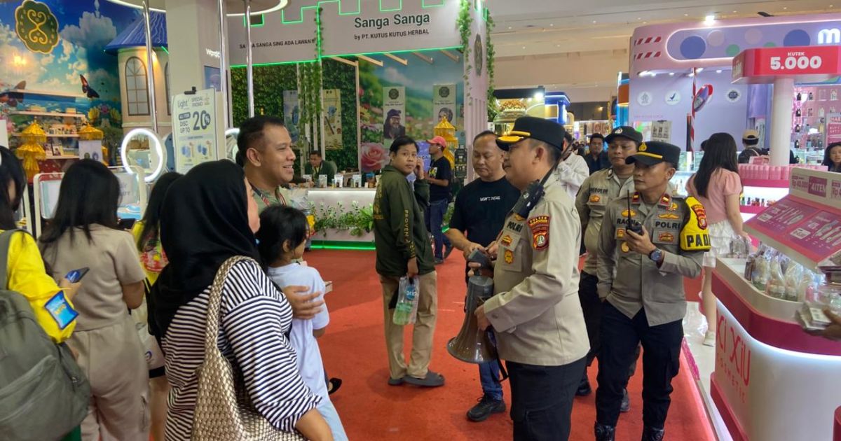 Kapolsek Kemayoran Turun Langsung Ingatkan Pengunjung PRJ 2026 Waspada Copet
