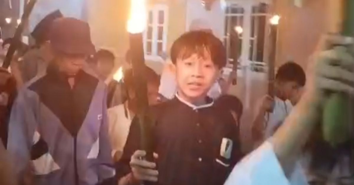Meriahkan Tahun Baru Islam 1 Muharam 1448 H , Ratusan Warga Kp Mandalasari Turun Kejalan Pawai Obor