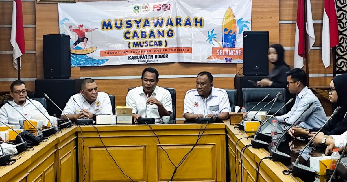M. Ansori Resmi Pimpin PSOI Kabupaten Bogor 2026–2030, Fokus Pembinaan Atlet Selancar Lokal