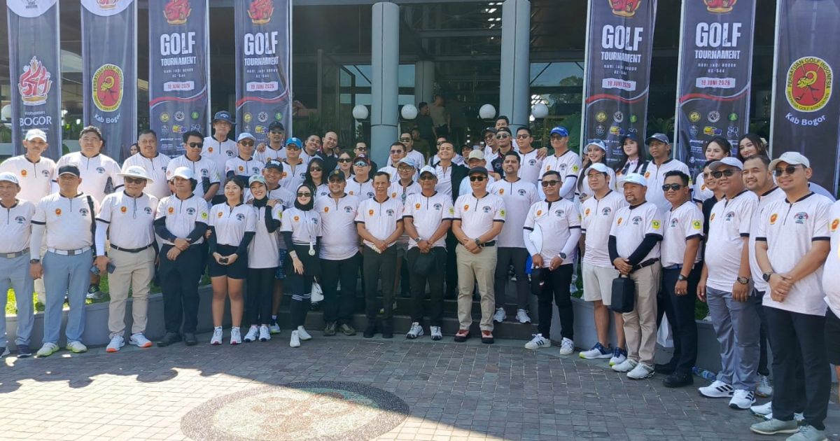 170 Pegolf Ramaikan Golf Tournament HJB ke-544 di Jagorawi, Kabupaten Bogor Bidik Prestasi Porprov Jabar 2026
