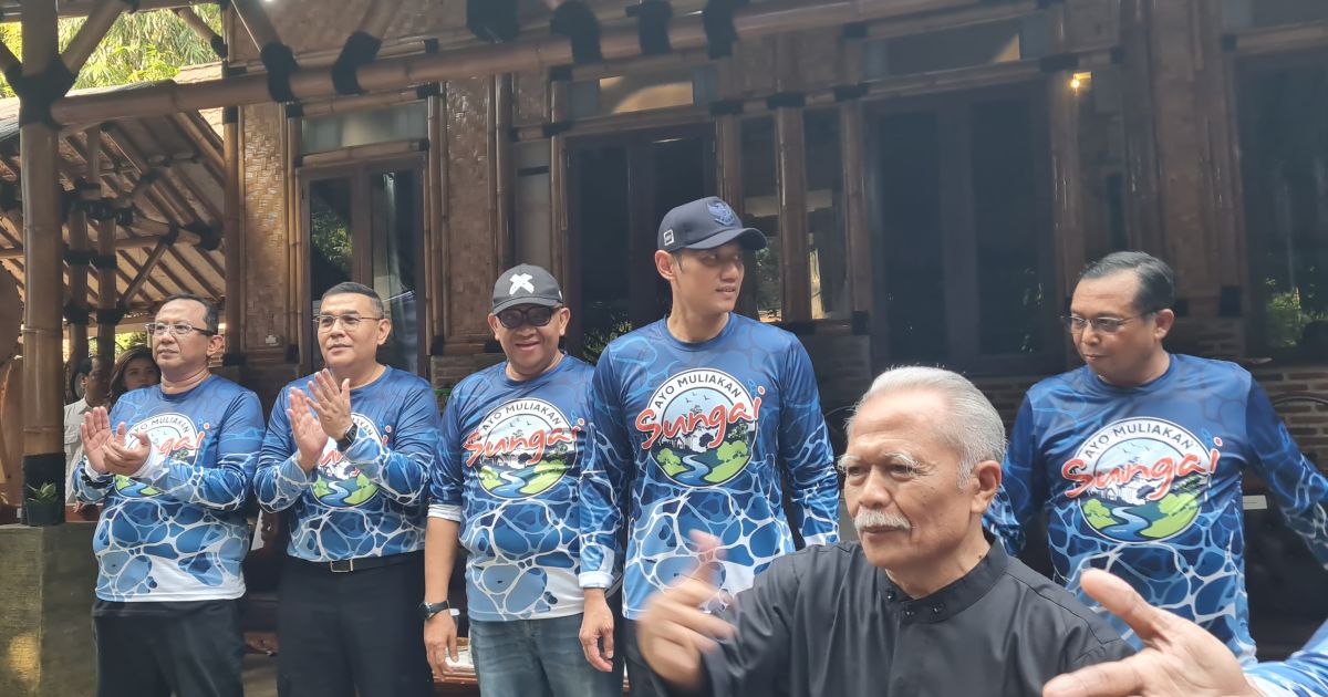 AHY: Tata Ruang Harus Jadi Panglima, Sungai Ciliwung Akan Ditata Jadi Green Corridor