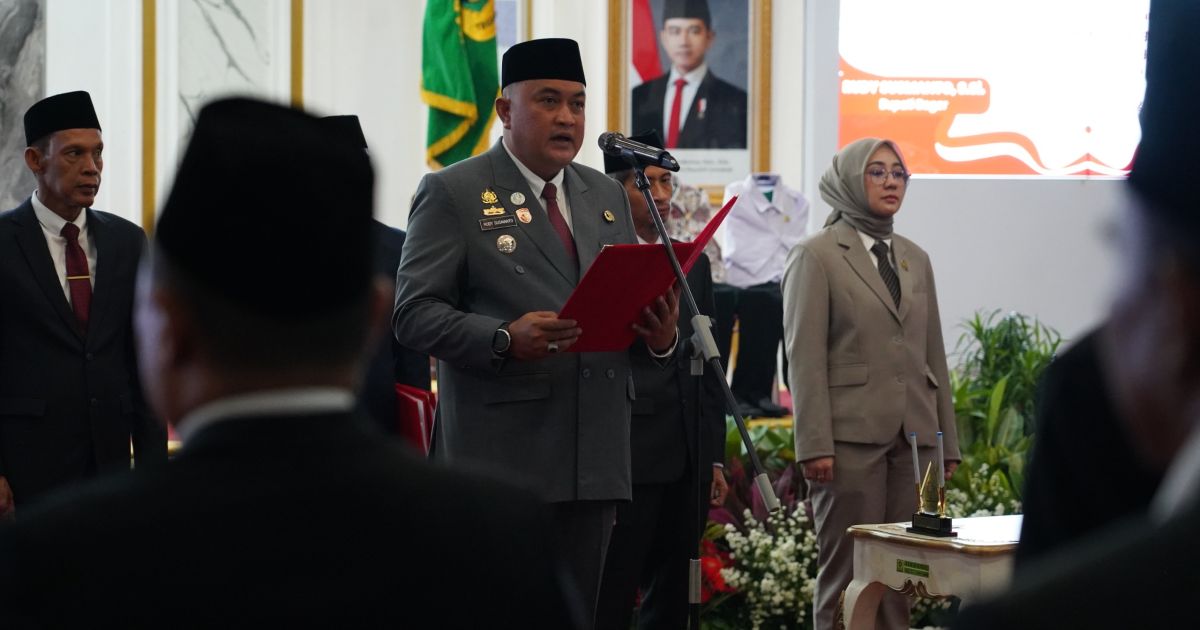 Bupati Bogor Lantik 30 Pejabat, Rudy Susmanto Siapkan Open Bidding dan Assessment ASN untuk Perkuat Pelayanan Publik