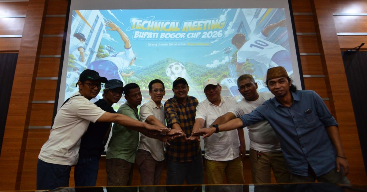 Mini Soccer Bupati Bogor Cup 2026 Resmi Digelar, Pererat Silaturahmi Jurnalis di Momentum HJB ke-544