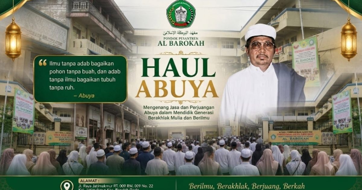 Mengenang Sang Guru Umat, Haul ke-28 Abuya KH. Abu Bakar Jamal Angkat  ‎Semangat Meneladani Akhlak dan Perjuangan.