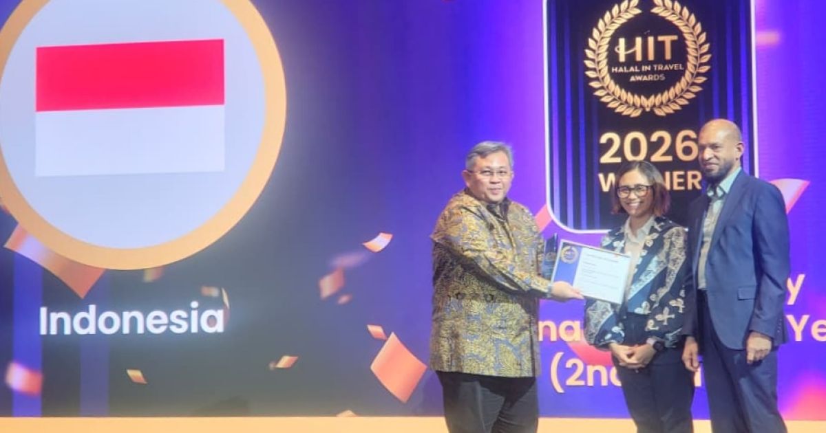 Indonesia Raih Peringkat Kedua Destinasi Wisata Ramah Muslim Dunia di GMTI Awards 2026