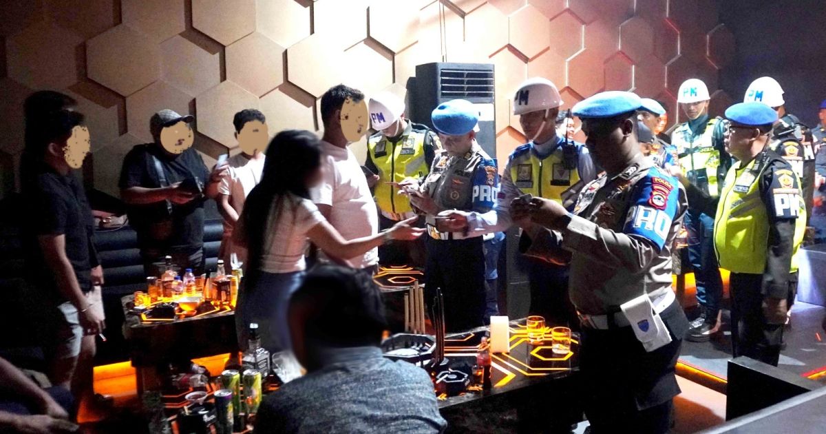 Razia Gabungan TNI-Polri Sasar Tempat Hiburan Malam di Banjarmasin