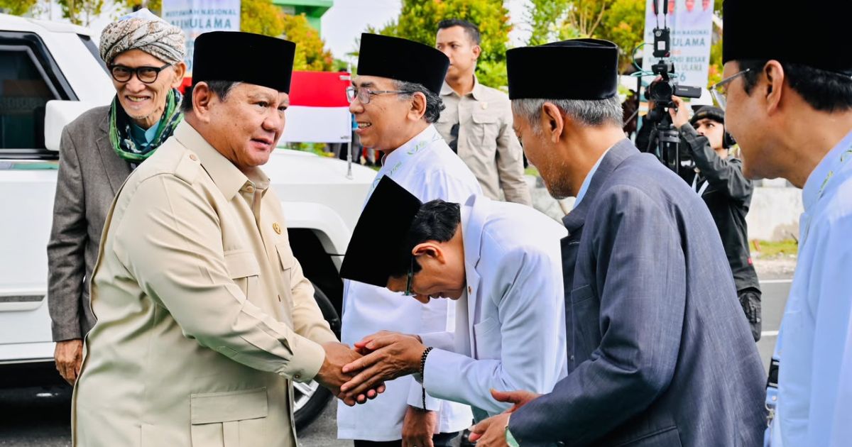 Panglima TNI Dampingi Presiden Prabowo Hadiri Penutupan Munas Alim Ulama dan Konbes NU 2026