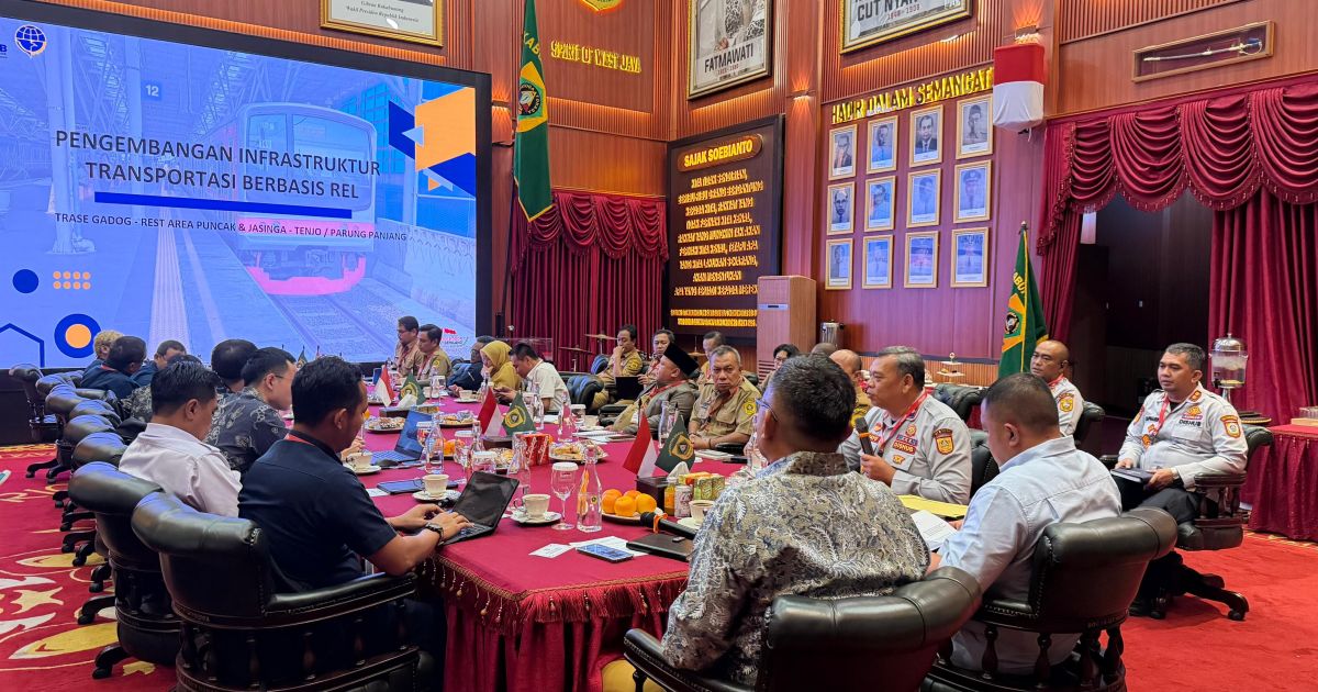 Bupati Bogor Bahas Pengembangan Jalur Kereta Gadog–Puncak dan Jasinga, Dorong Konektivitas serta Pertumbuhan Ekonomi