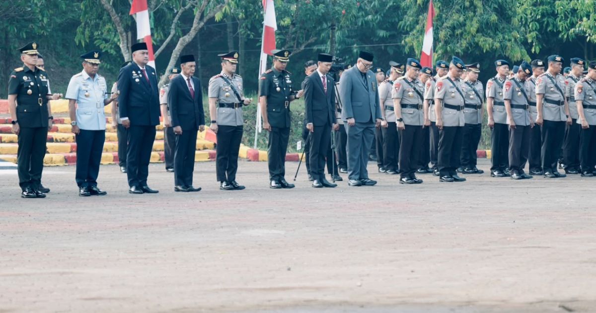 Bupati Bogor Rudy Susmanto Ikuti Ziarah dan Tabur Bunga di TMP Brimob Cikeas