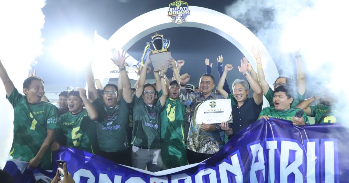 Bupati Bogor Rudy Susmanto Hadiri Mini Soccer Bupati Bogor Cup, Perkuat Sinergi Pemkab dan Insan Media