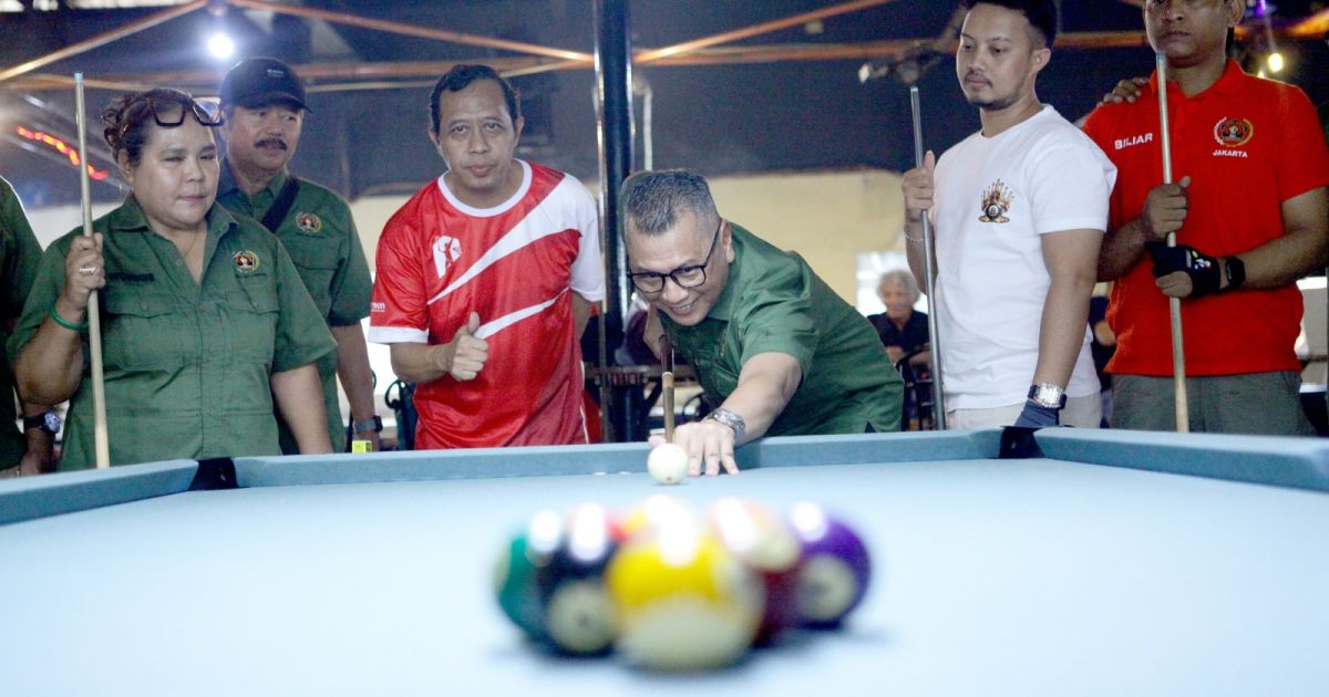 Wartawan Info Investigasi Rundy Hadiyanto Raih Gelar Juara Turnamen Biliar SIWO PWI DKI